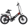 F2 Foldable Electric Bike 2.0 black