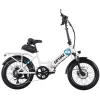F2 Foldable Electric Bike 2.0 white